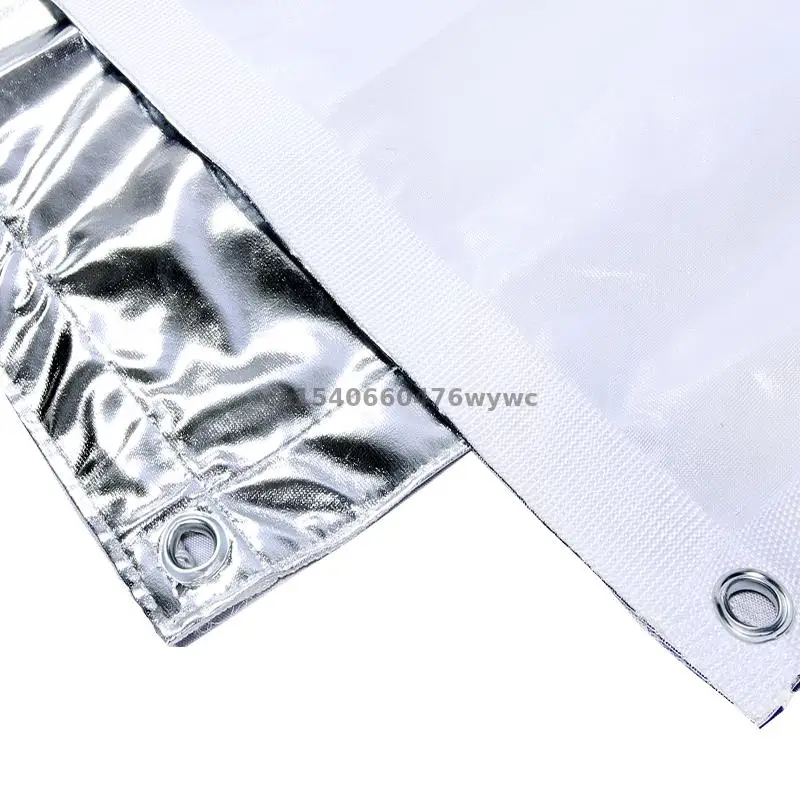 

6'x6' 1.8x1.8m Silver Reflector Cloth Overhead Butterfly Frame Gold Fabrics for Film Video TV Photographic Backdrop