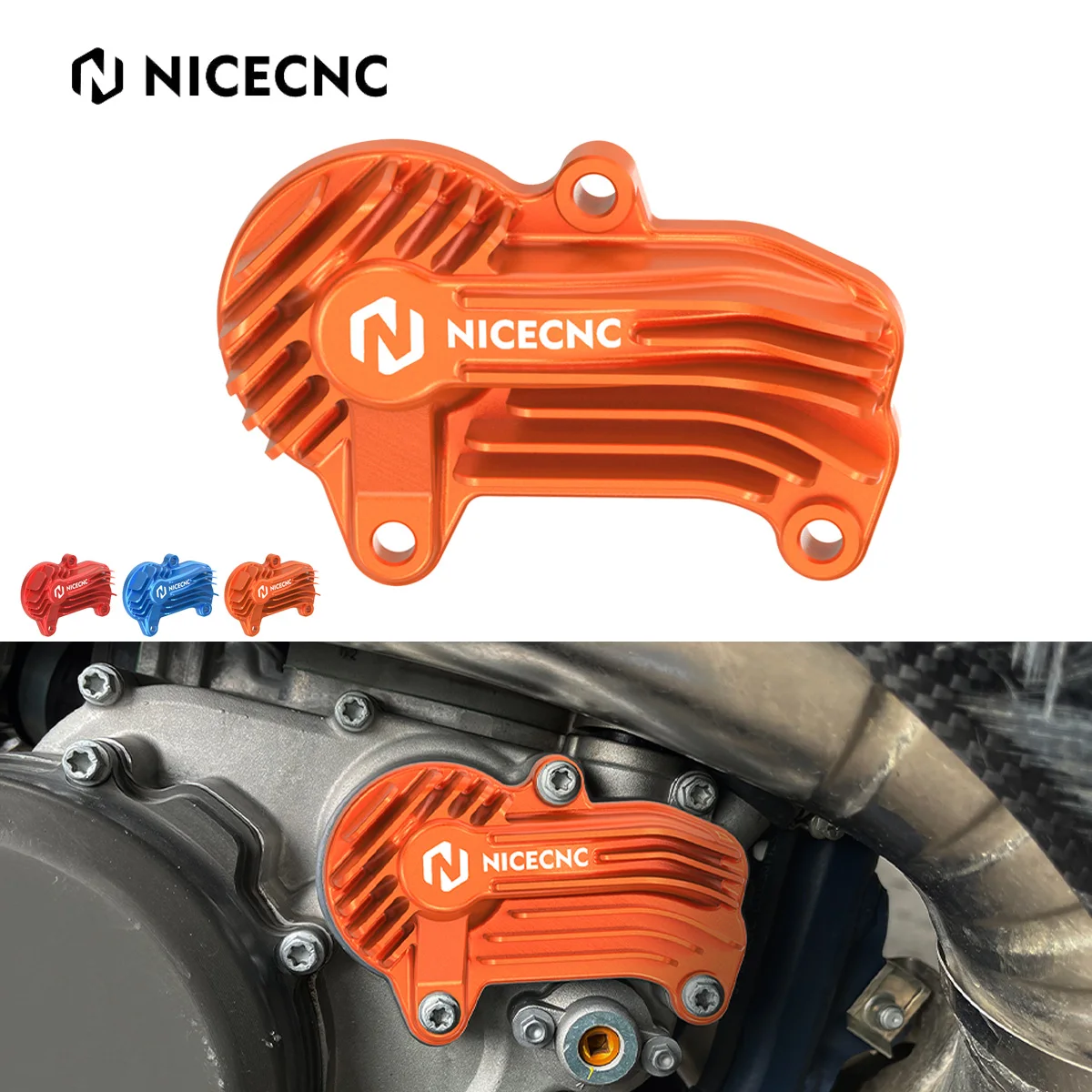 

NiceCNC for KTM EXC250 EXC300 XCW250 XCW300 2020-2023 SX XC 250 300 2019-2022 2021 Water Pump Cover Guard Radiator Protector