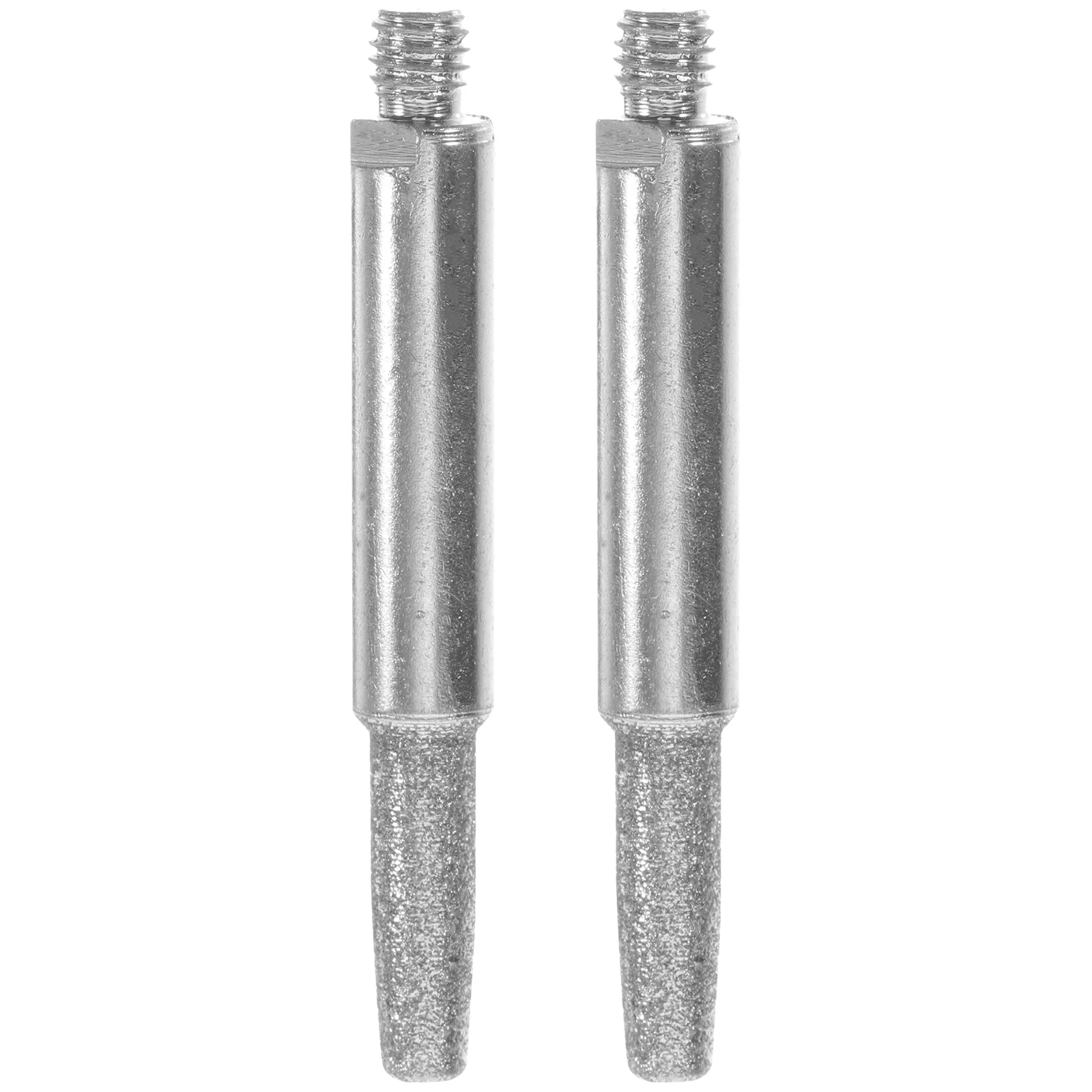 

2 Pcs Whetstone Sharpener Grinding Chainsaw Raw Edge 4.7X0.6cm Sharpening Accessories Corundum Stones 4.8 Diamond File