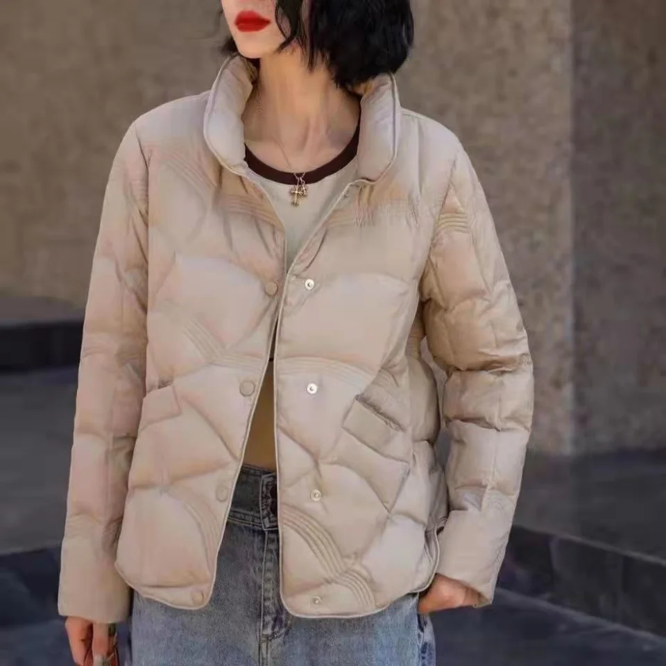 Winter Women's Cold Coat Parkas Super Hot Coats High End Light Padded Jacket Jackets Snow Outercoat Cheap Wholesale Fashion New