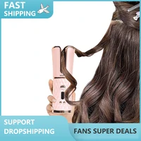 hair curler wireless curling iron usb rechargeable cordless auto hair curlers waves wand curling iron portable hair curler