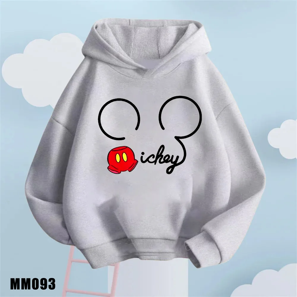 Новинка 2024 Детская уличная одежда MICHEY для мальчиков и девочек спортивные худи