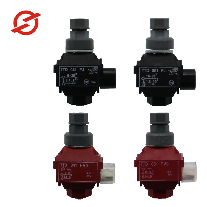 

1KV Fire-retardant Insulation Piercing Connector Piercing Clamp Cable TTD041FJ TTD041FV0 TTD051FJ TTD051FV0