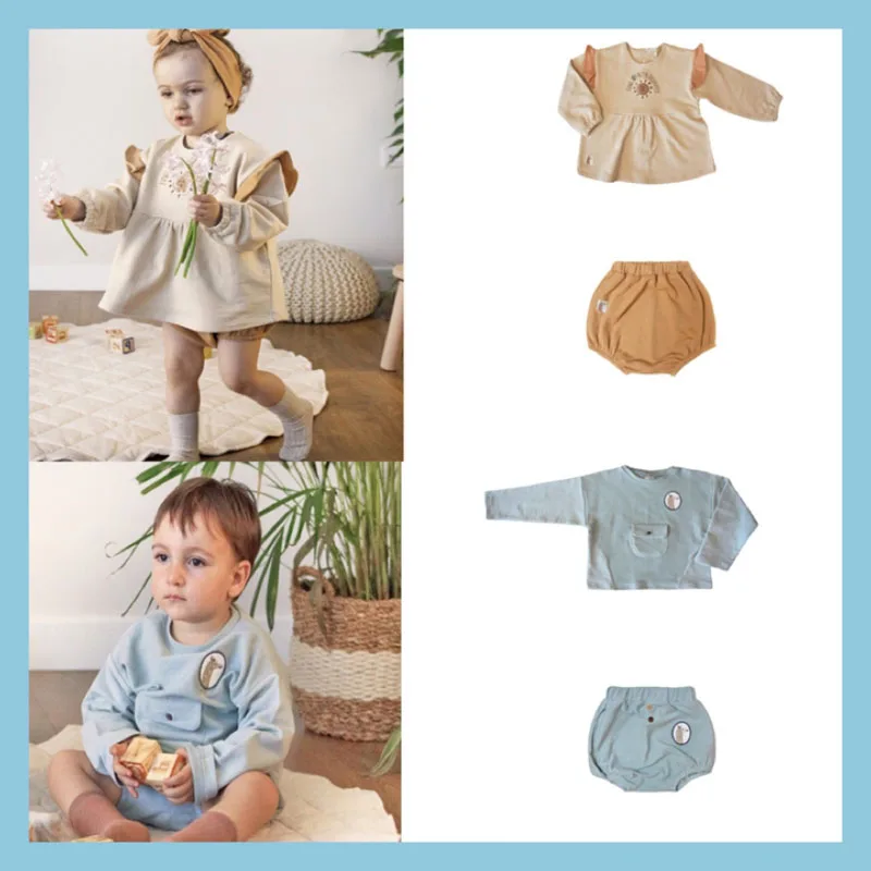

In Stock 2022 Toddler Girl Summer Clothes Print Shirts & Shorts Sets Kids Clothes Girls Outfits Toddler Boys Clothing Set