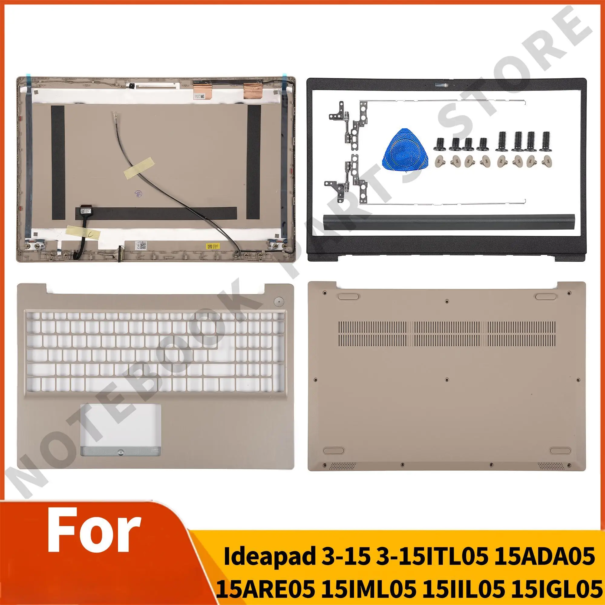 Новые детали AP1ZV 000270 Для Ideapad 3-15ARE05 15IML05 15IIL05 15IGL05 15ITL05 15ADA05 задняя крышка ЖК-дисплея