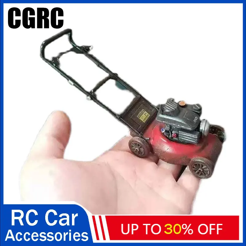 

Simulation climbing static toy model old lawn mower mood ornament For 1/10 RC drift Car TRX4 RC4WD SCX10 II D90 TT02 1/14 Tamiya