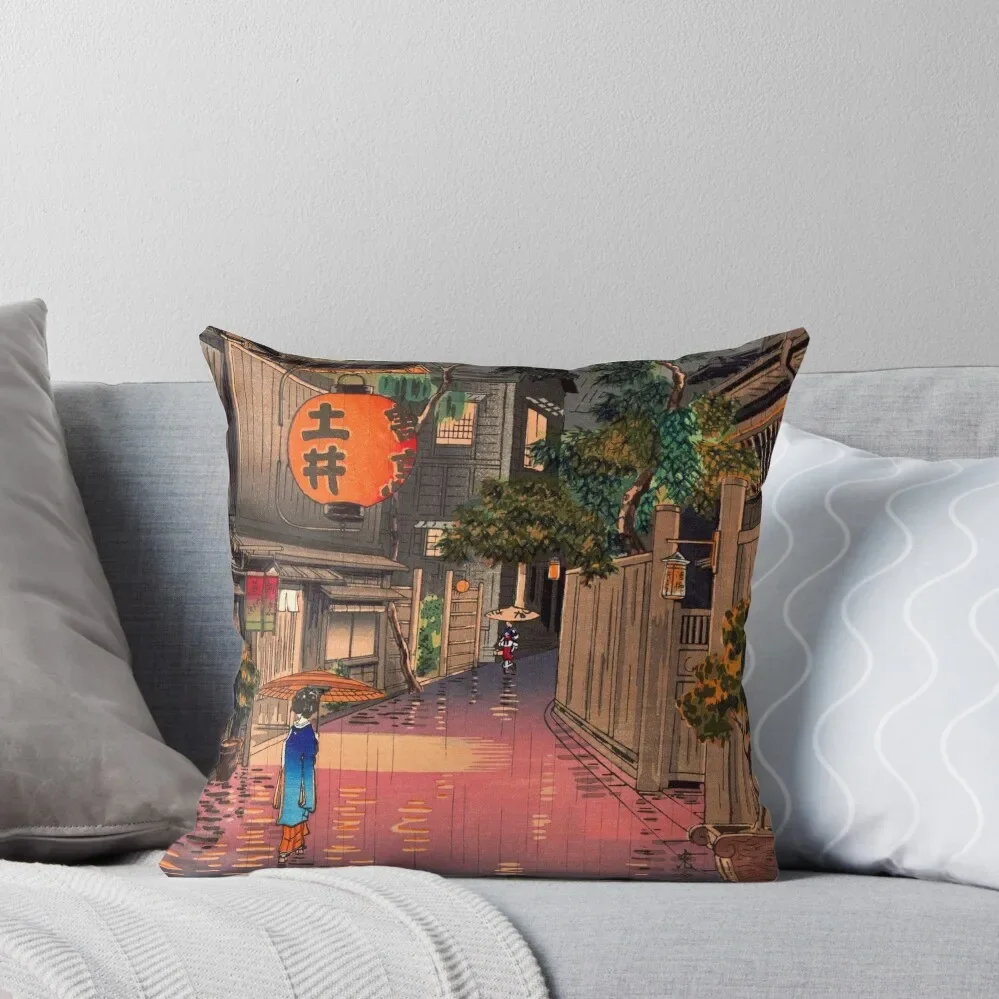 Вечерняя декоративная подушка Tsuchiya Koitsu at Ushigome рождественские украшения для дома
