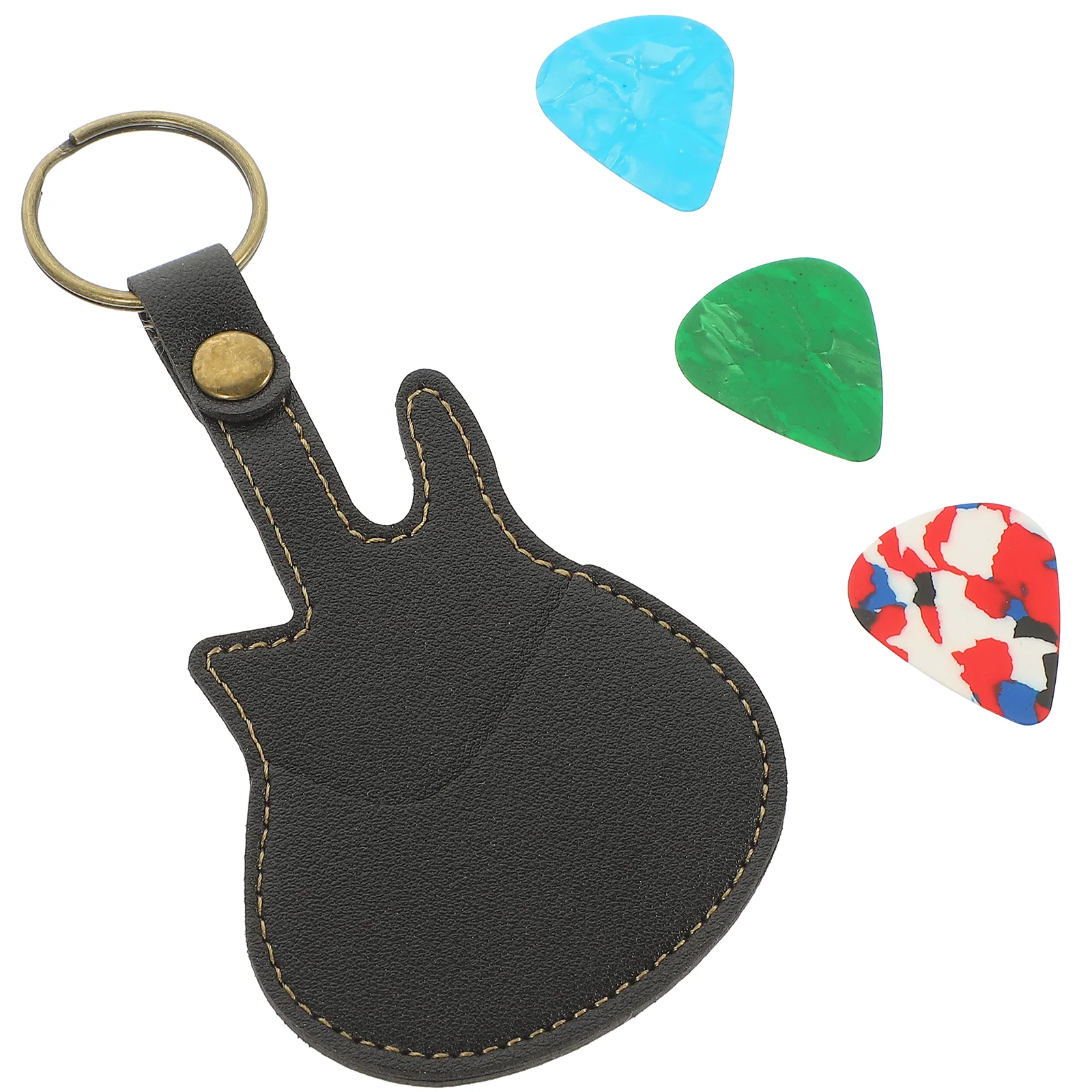 

1 Set Guitar Pick Case Pick Carrying Case Guitar Storage Bag With Guitar Pick