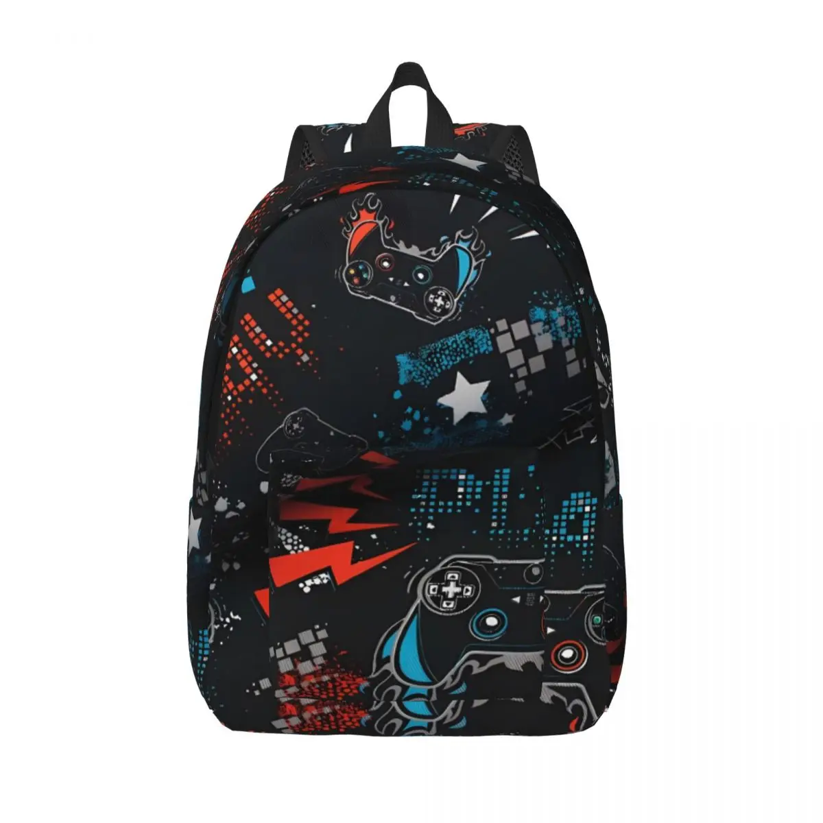 

Рюкзак с принтом для геймпада, цветные стильные рюкзаки, школьные ранцы унисекс для студентов, рюкзаки на заказ