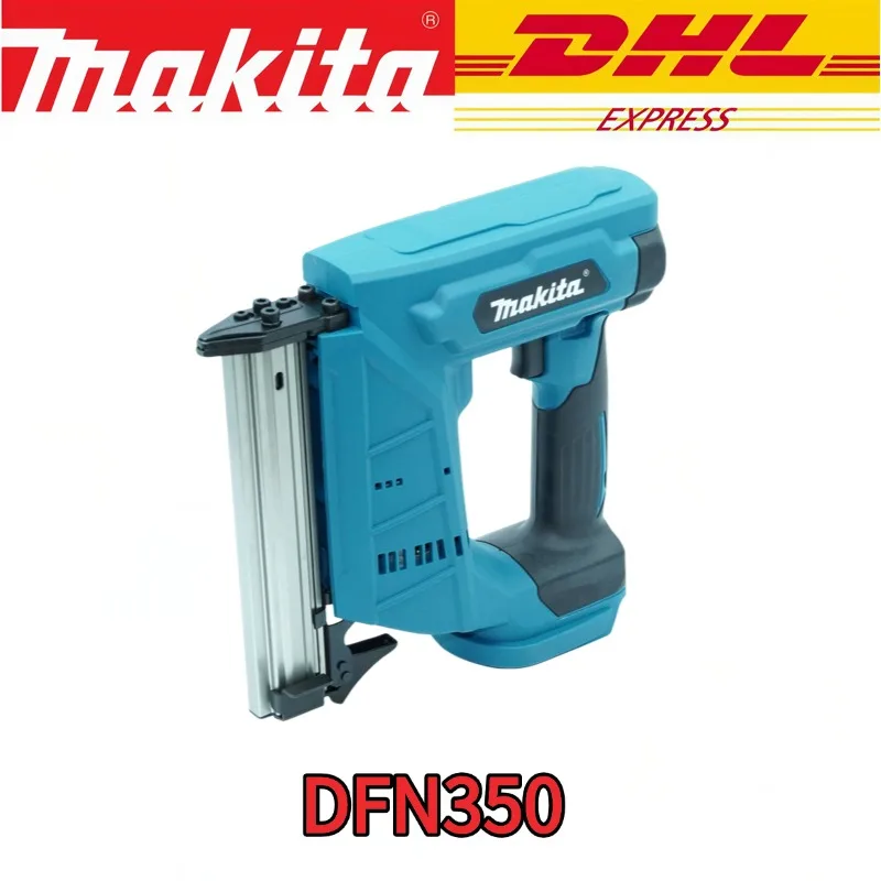 

Оригинальный аккумуляторный гвоздезабиватель Makita DFN350 для гвоздей 15-35 мм, компактный и легкий, вместимость 110 гвоздей, для отделочных работ, мебельных работ и деревообработки