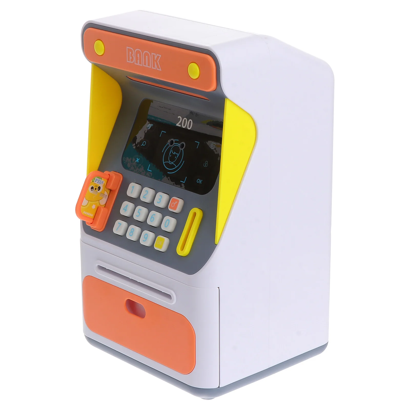 

Imitation Safe Deposit Box Saving Pot Creative Face Recognition Piggy Bank