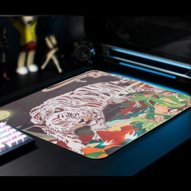 

Stylish Esports Tiger Gaming Mousepad Wuxiang 2 West Tiger Flexible Smooth Mice Mat Non-Slip Foamed Rubber 3MM Mouse Pad