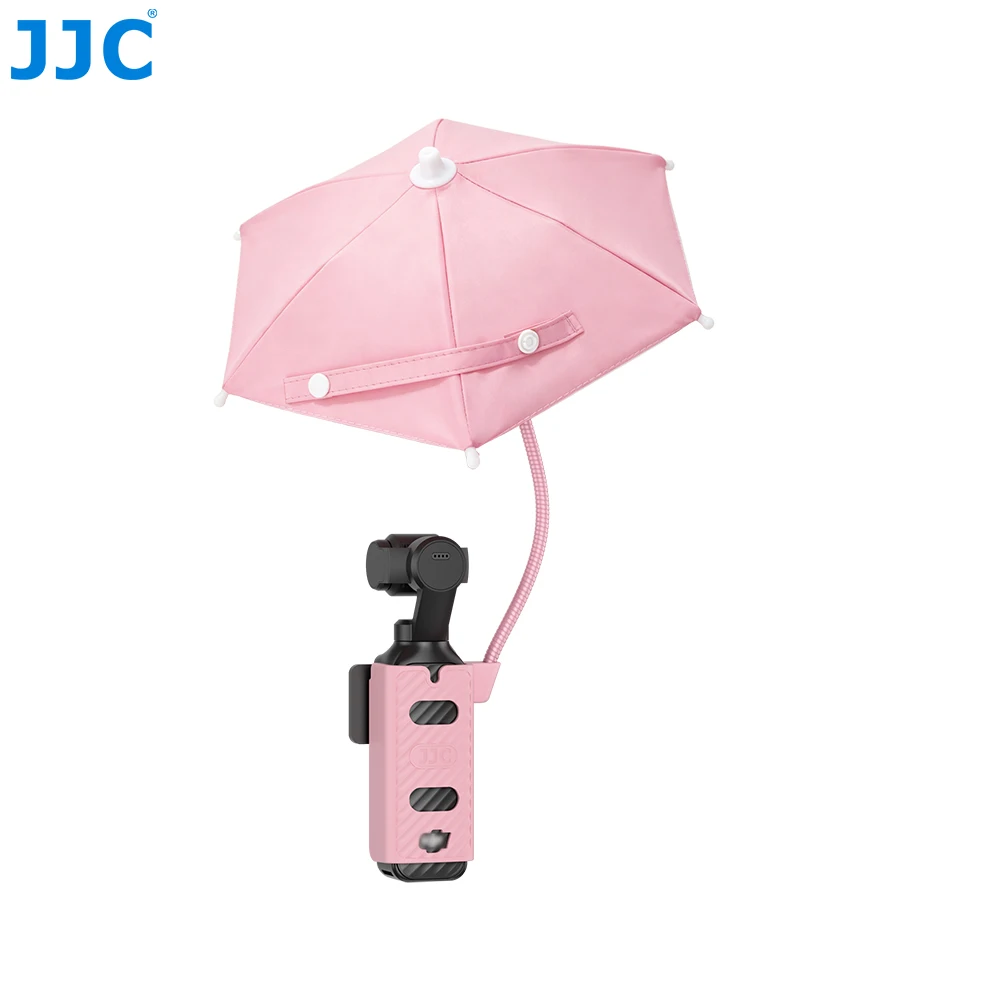 Фото Портативный водонепроницаемый зонт JJC для защиты от солнца и дождя, крепление для DJI Osmo Pocket 4P 4 3, шириной 25 см №1