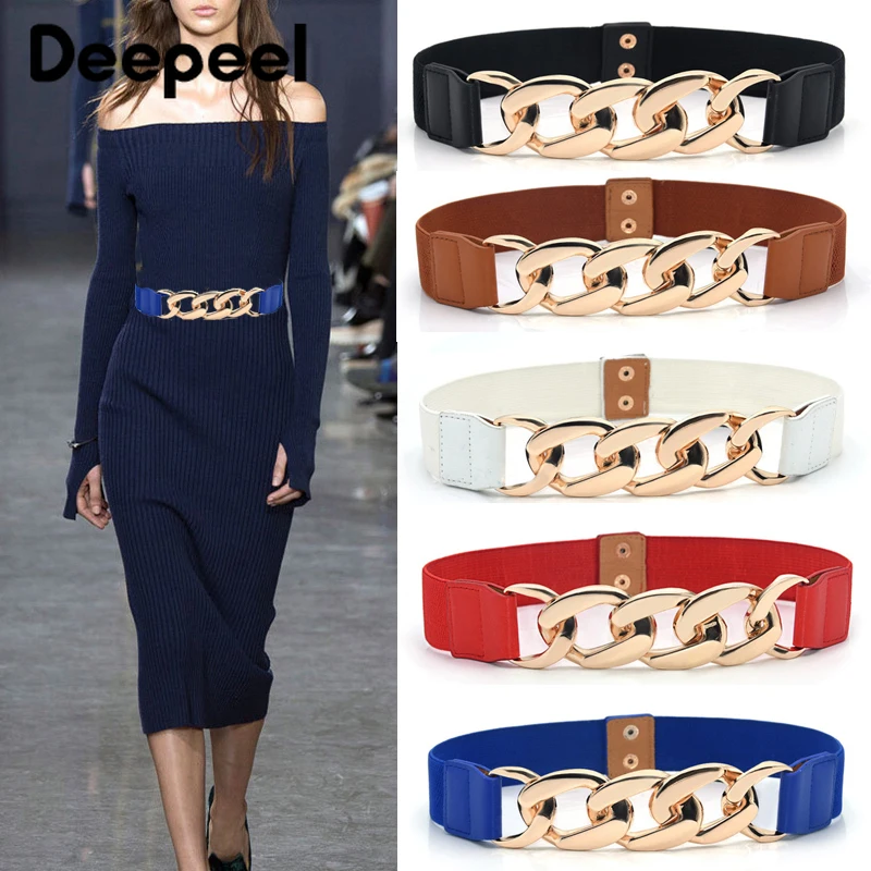 

Женский вечерний корсет Deepeel 60-80 см, широкие ремни, сексуальные корсеты, женский пояс на талию, роскошный эластичный декоративный пояс