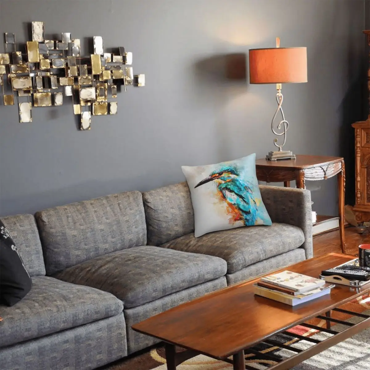 Наволочка для подушки с принтом 45x45 см