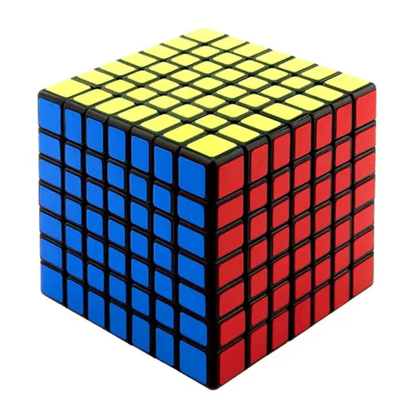 Набор Magic Cube Meilong 8 Вариаций — 8x8 7x7 6x6 5x5 4x4 Красочные И Черные Головоломки Speed Для