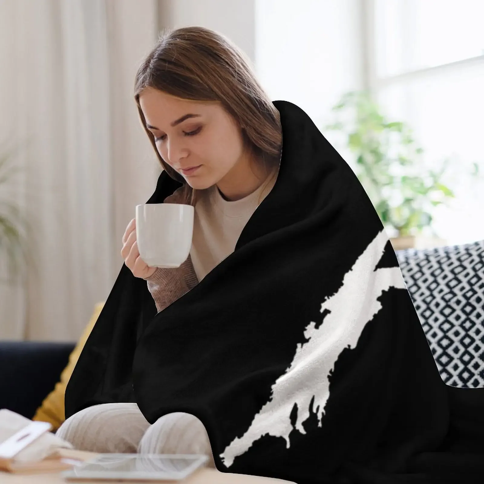 Одеяло с изображением озера Джорджа многофункциональные одеяла украшения для