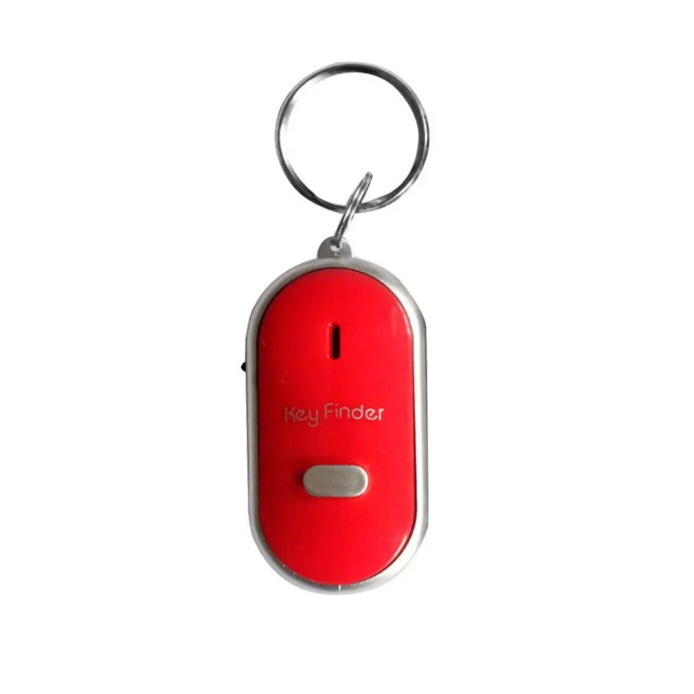 

Anti Alarm Mini Whistle Pet Flashing Tracer Keychain + Keyfinder Tracker Finder Beeping Locator Key Smart Remote Lost Wallet