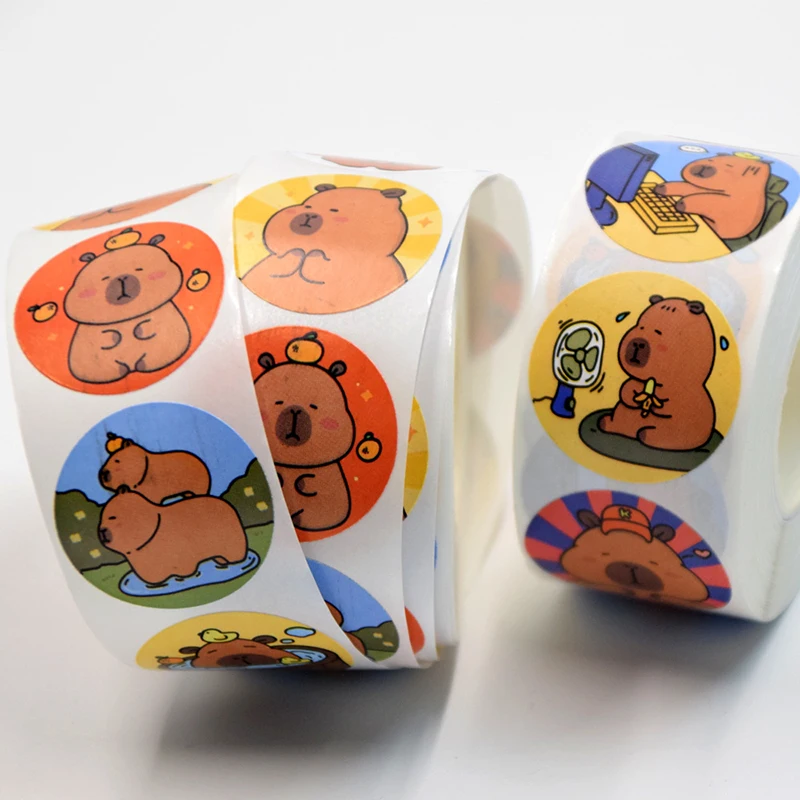 500 шт./рулон наклейки для ноутбука чемодана