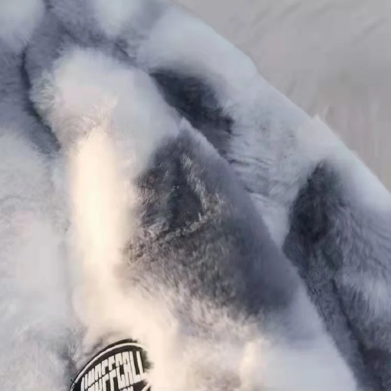 BHWYFC Winter Women Coats Warm Thickened Faux Fleece Coat Jacket Lamb Wool Outerwear Lapel Female Chic Outwear Top Snowsuit