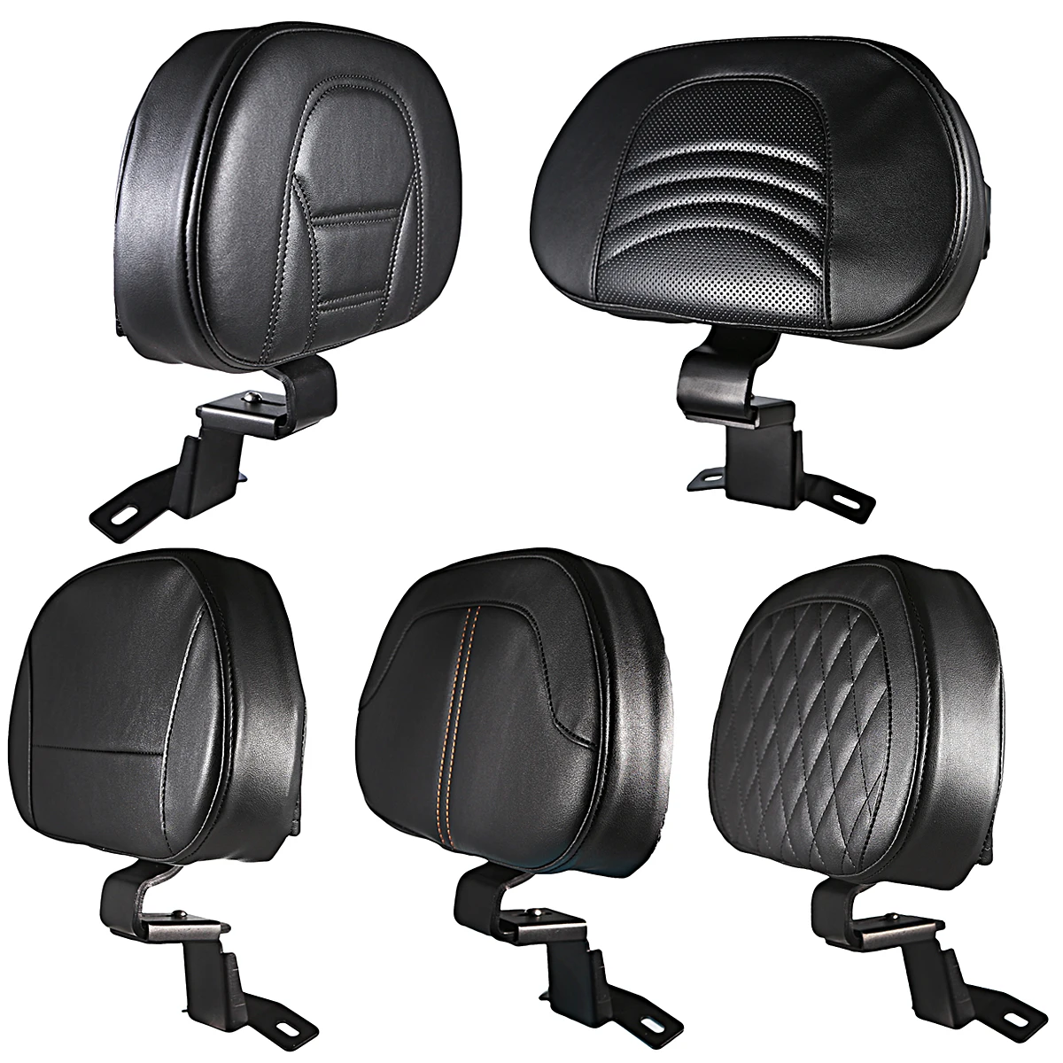 Регулируемое сиденье для водителя мотоцикла комплект спинки Harley Touring 2009-2021 Road King