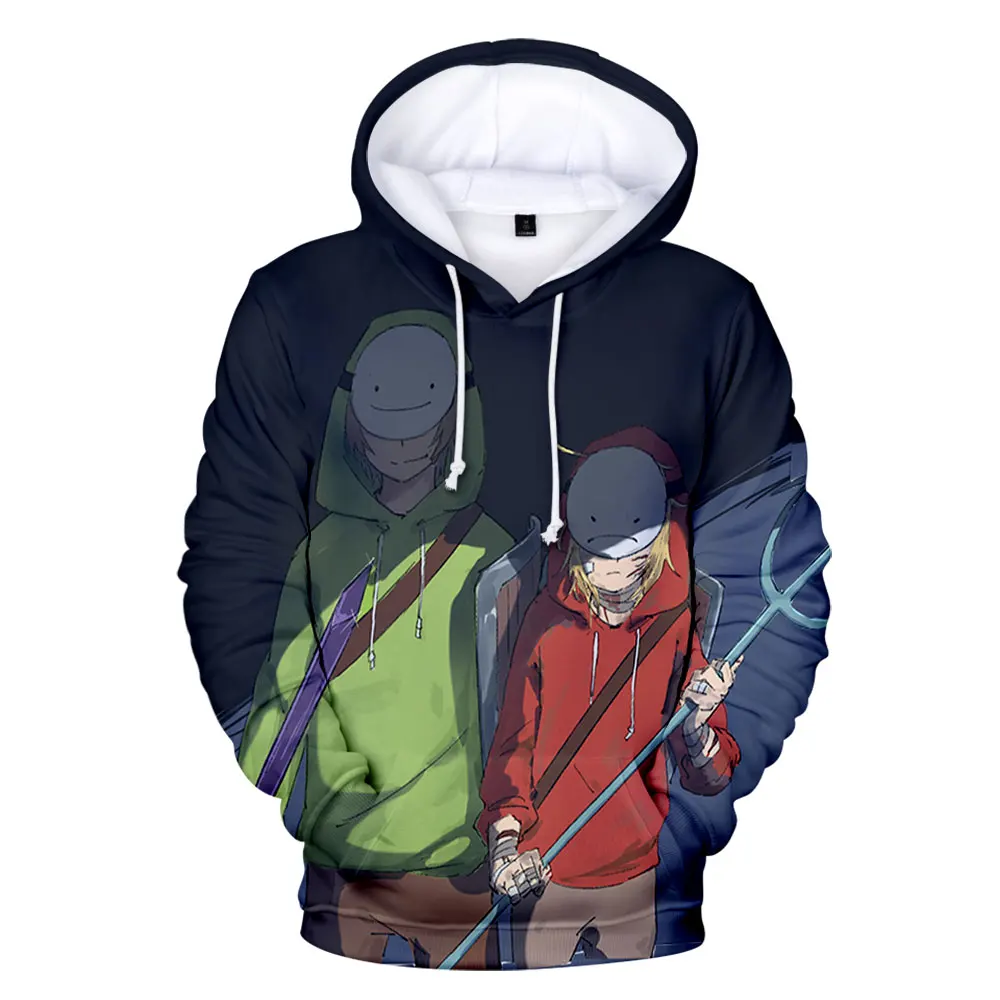 

Худи креативное с 3D-принтом Dreamwastaken Technoblade GeorgeNotFound, мужские/женские/Взрослые/Детские повседневные свитшоты, пуловер с длинным рукавом