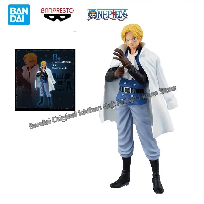 Фото В наличии Bandai Original Box Garage Kit One Piece Monkey D Dragon Sabo Koala Персонажи аниме Коллекционная фигурка Статуя №5