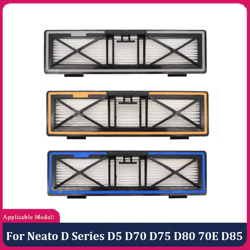 

Сменный моющийся HEPA-фильтр для Neato Botvac Connected D Series D5 D70 D75 D80 70E D85, 3 шт.