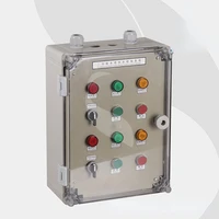 400300160mm electric large panel buttonswitch control cabinet waterproof plastic enclosure
