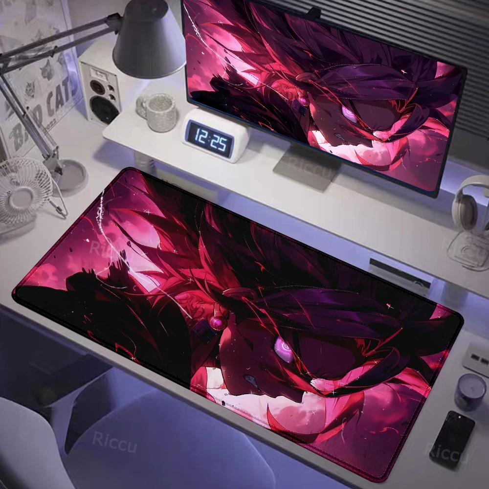 Hot selling item DragonBall Anime Desktop electronic sportse accessories 400x900 HD Printing Computer Lock edge Rubber Mouse Pad