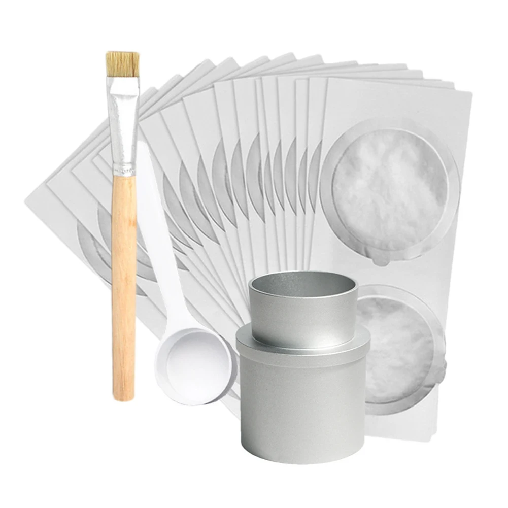 

Reusable Vertuo Metal Capsule Filling Tool Refill Kit Aluminum Rack for Vertuoline with Brush Spoon Pod Silver