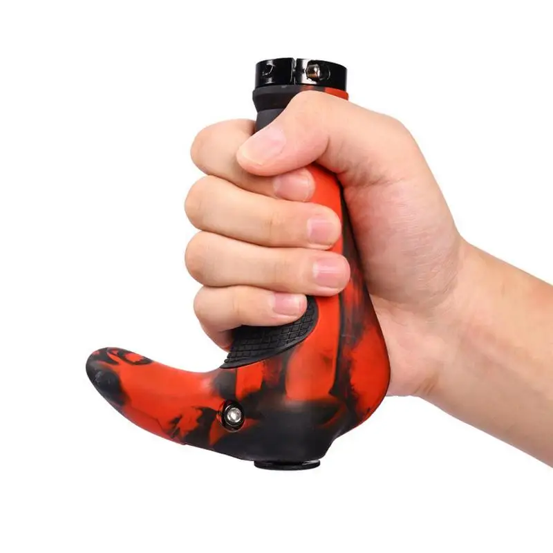 Велосипедные ручки противоскользящие Нескользящие резиновые эргономичные с