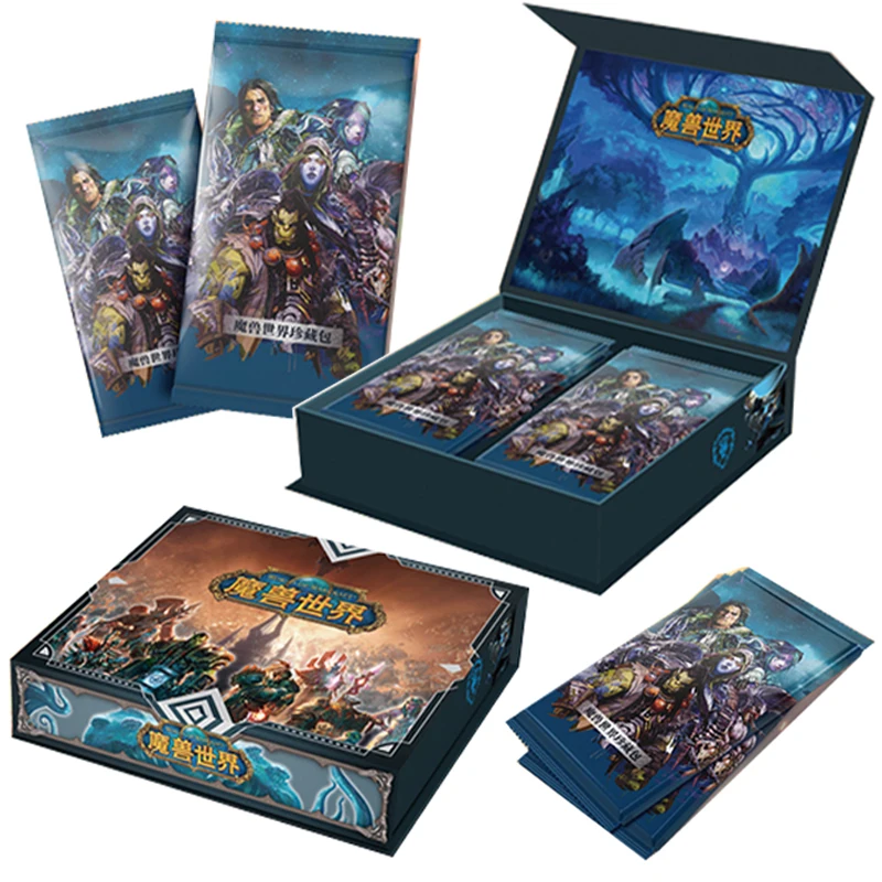 Anime Game Character Collection Hobby Card Gul'dan Flash Card Toy Table Games Christmas Gift For Kids