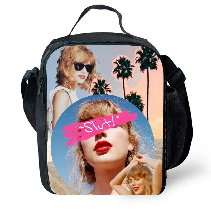 Сумки для обеда Tay-lor Swi-ft на заказ детей школьные сумки пикника с героями