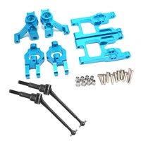 base c steering cup front swing arm set 112 rc cars accessories with 2 pcs metal front cvd drive shaft accessories