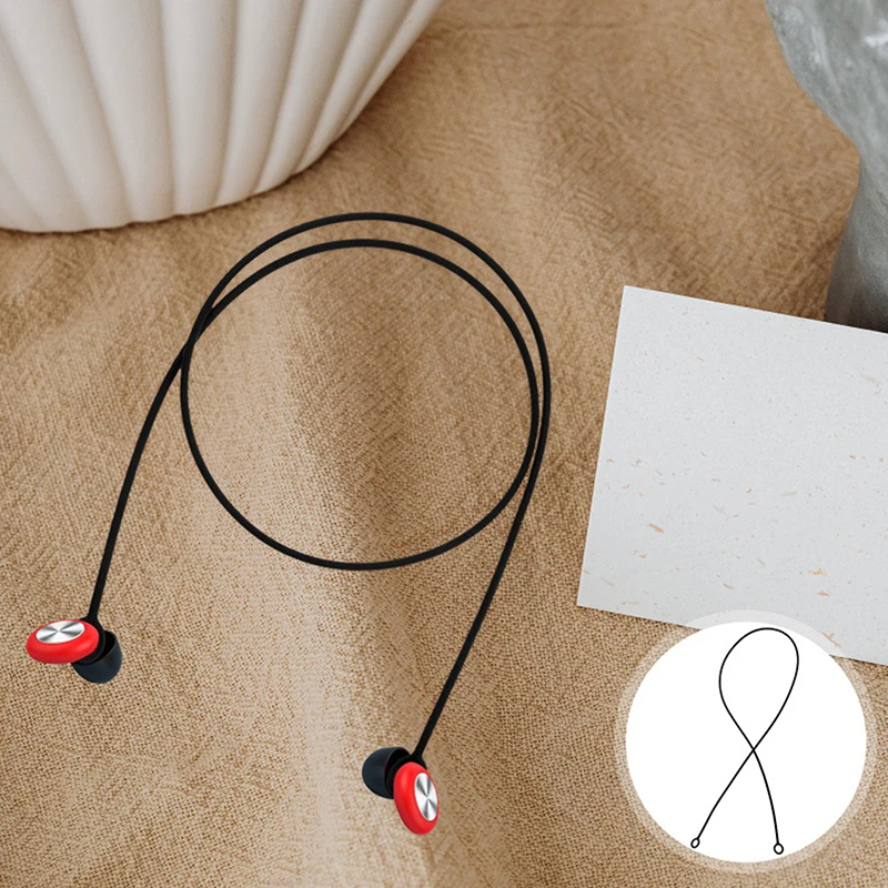 Уличные вкладыши для ушей шнурок наушников шнур работы путешествий сна защиты от