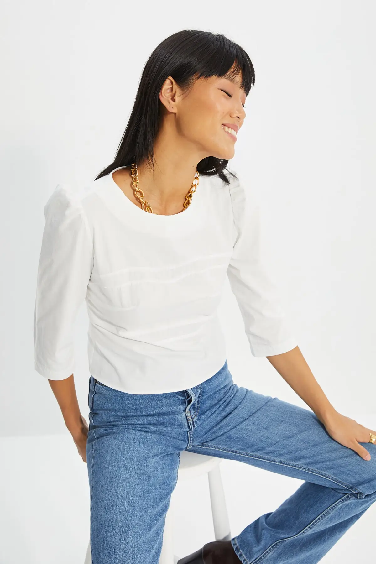 

Trendyol Shoulder Detail Bluz TWOAW22BZ0577
