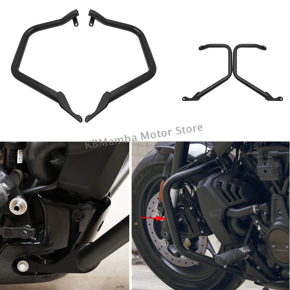 

Аксессуар для мотоцикла, защита переднего бампера, защита двигателя, противоударный стержень для Harley Sportster S RH1250S RH 1250S 2021-2022