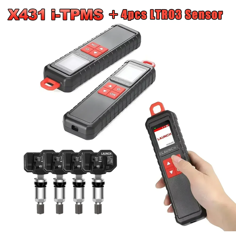 

LAUNCH X-431 i-TPMS Инструмент для освобождения детектора давления в шинах TPMS, датчики активации/обучения/программирования работает с сканером X431