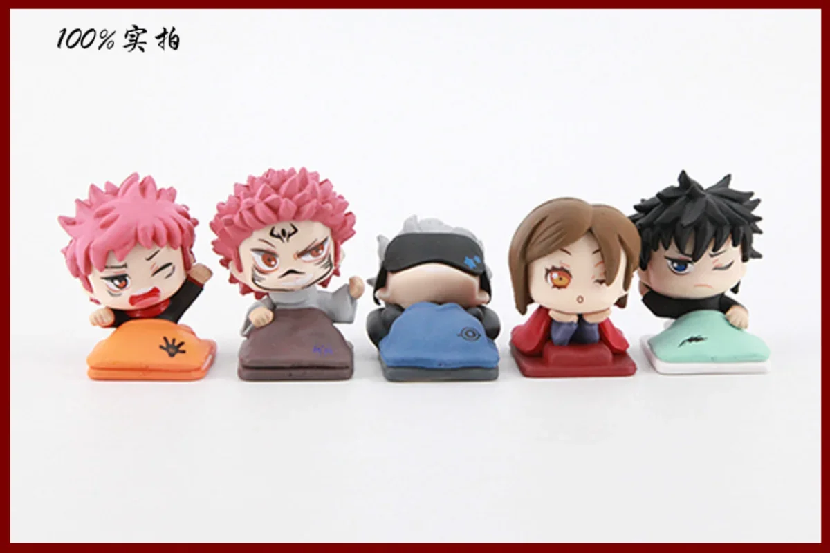 1 шт. в коробке фигурка аниме джутсу кайсен случайном стиле Yuji Itadori Gojo Satori модель Q