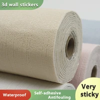 self adhesive waterproof 3d wall stickers three dimensional moisture proof 3d panel bedroom living room diy home decoration