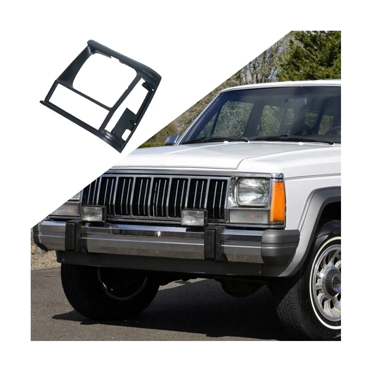 

Передняя фара 1 пара в комплекте для 1991-1996 Jeep Cherokee, грузовик пикапа 55034078,55034079