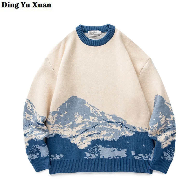 

Свитер Мужской трикотажный в стиле хип-хоп