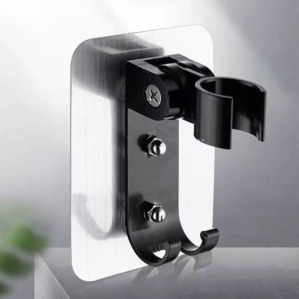 

Shower Holder Adjustable Black Bracket Punch-Free Gadget Accessories Handle Self-Assembly Accessory Storage Handheld