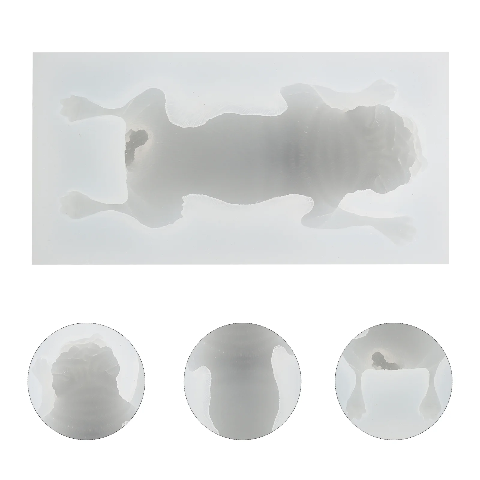 

3D Shar Pei Mousse Cake Mold Silicone Mousse Cake for Pug Puppy Silicone Fondant Mold for Chocolate Fondant Pudding Making