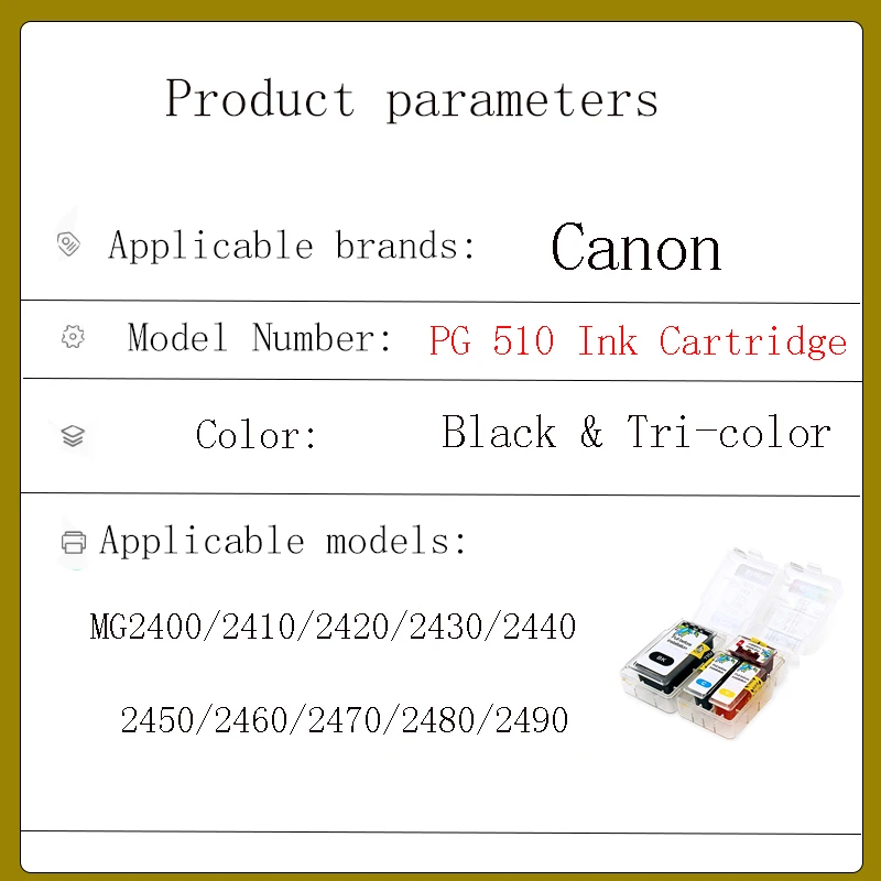 Набор для заправки смарт-картриджей PG-510 CL-511 картриджей Canon