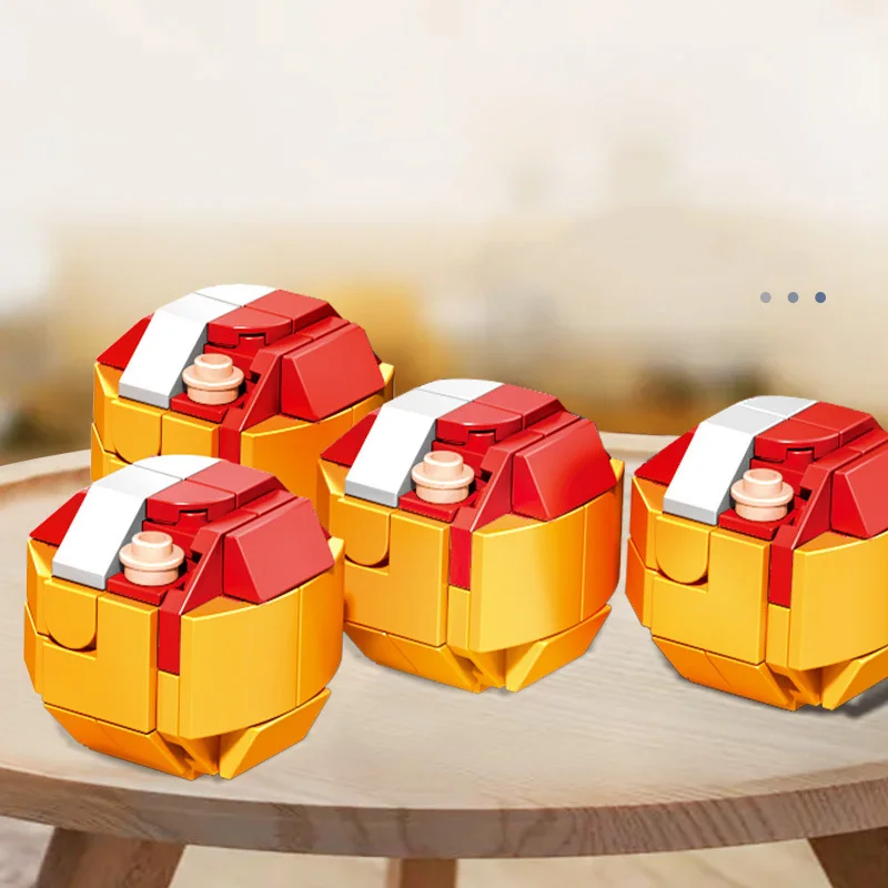 Конструктор японская идея для сборки вкусной еды рамен лапша такояки осьминог