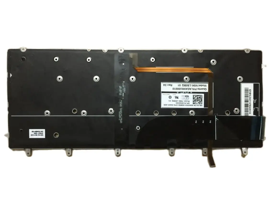 (95% Новинка) клавиатура с подсветкой для ноутбука DELL Inspiron XPS 13 7000 7347 7348 7352 7353 7359 15 7547