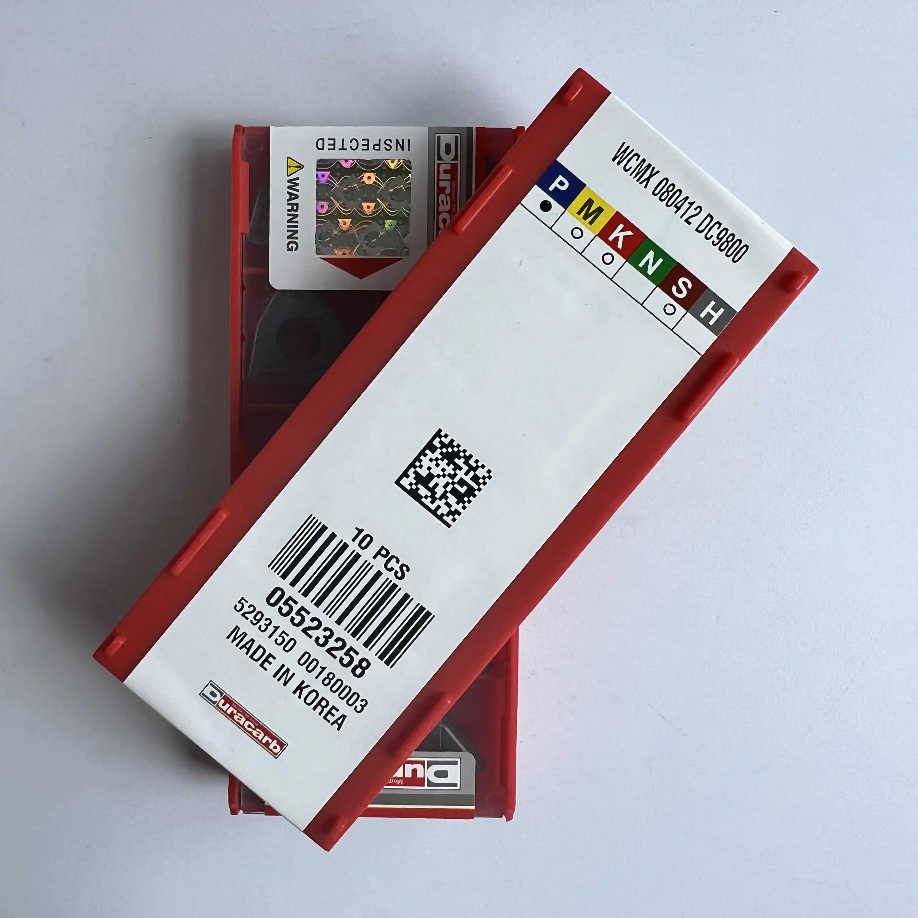 Наборы лезвий WCMX 080412 DC9800 твердого сплава 10 шт.