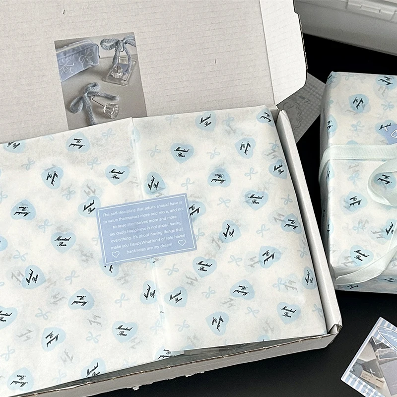 10 шт. бумага Сидней с бантом ручная работа хлопковая букет оберточная для цветов